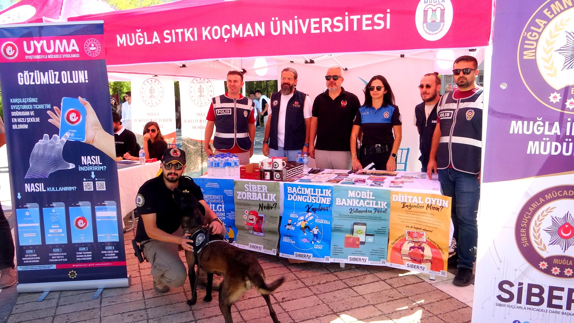 Muğla'da üniversite öğrencilerine siber güvenlik bilgilendirmesi yapıldı