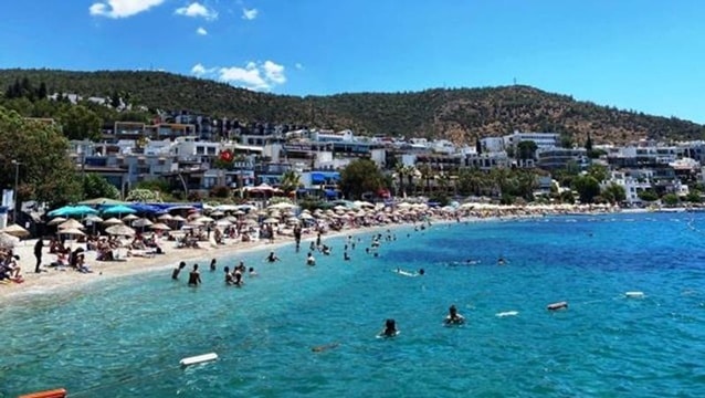 Bodrum'a 10 ayda gelen yabancı turist sayısı açıklandı