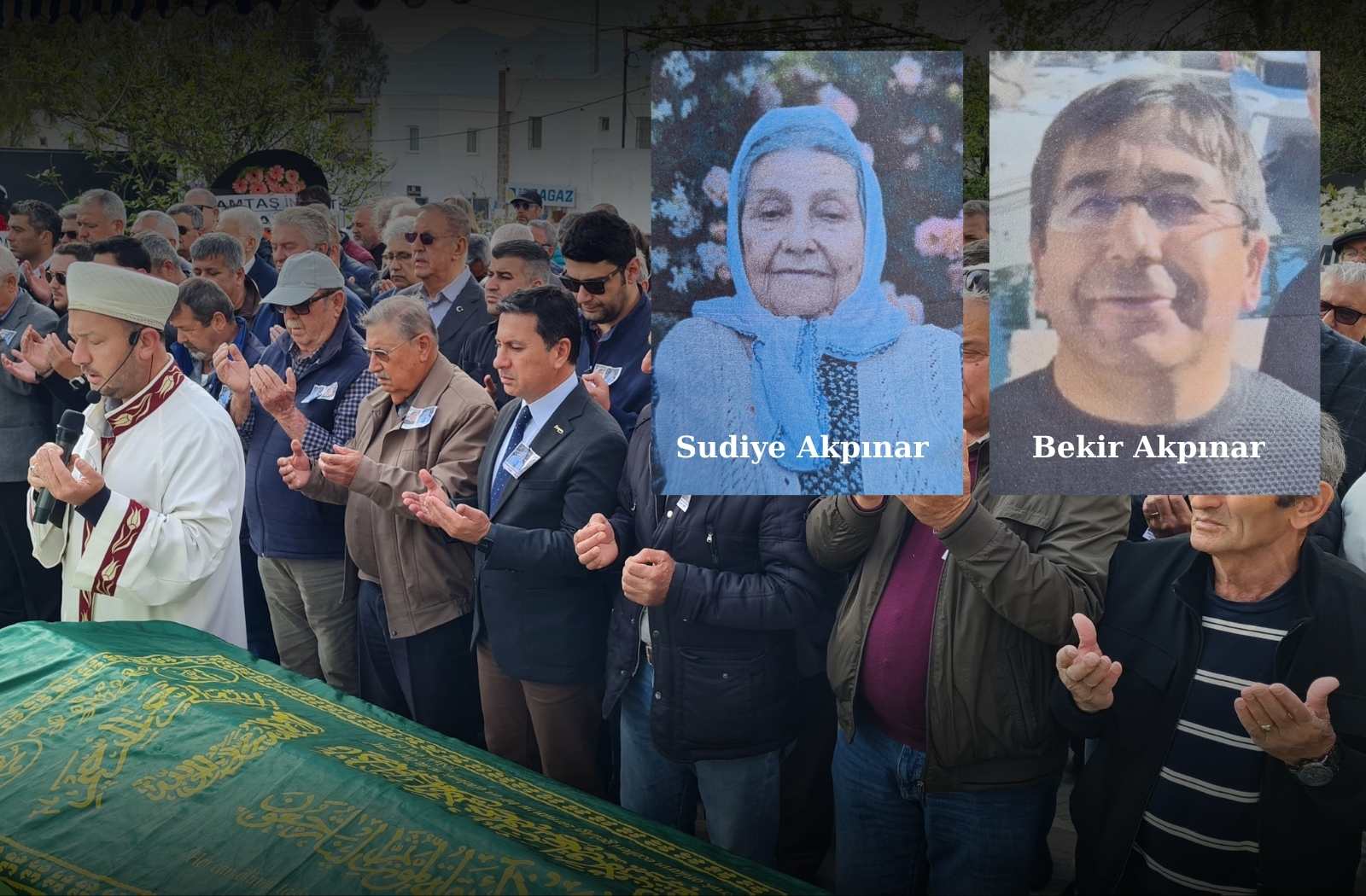 Bodrum’da aile içi kavgada ölen anne ve oğlu toprağa verildi