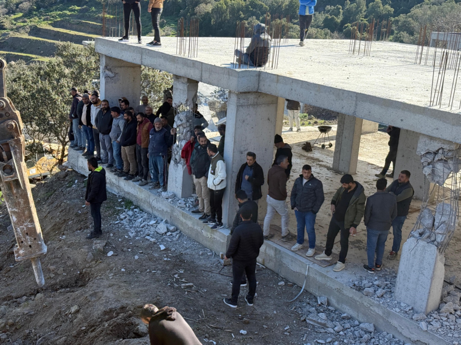 Bodrum'da yıkım gerginliği