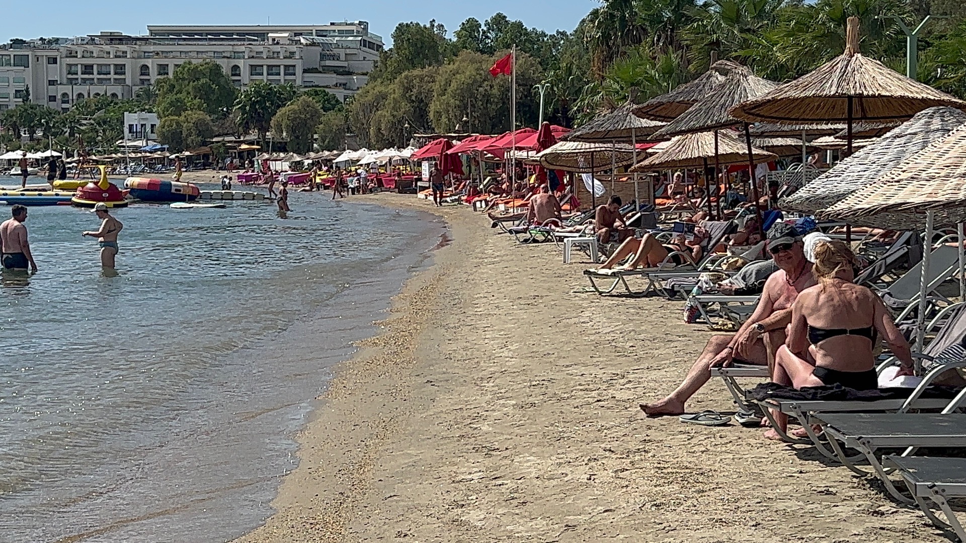 Yerli turistlerin tatil keyfi bitti, Bodrum yabancı turistlere kaldı