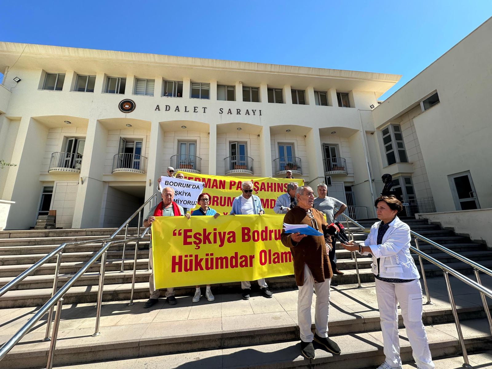 Bodrum Tavşan Burnu’nda, aktivist ve gazeteci iki kişi alıkonuldu!