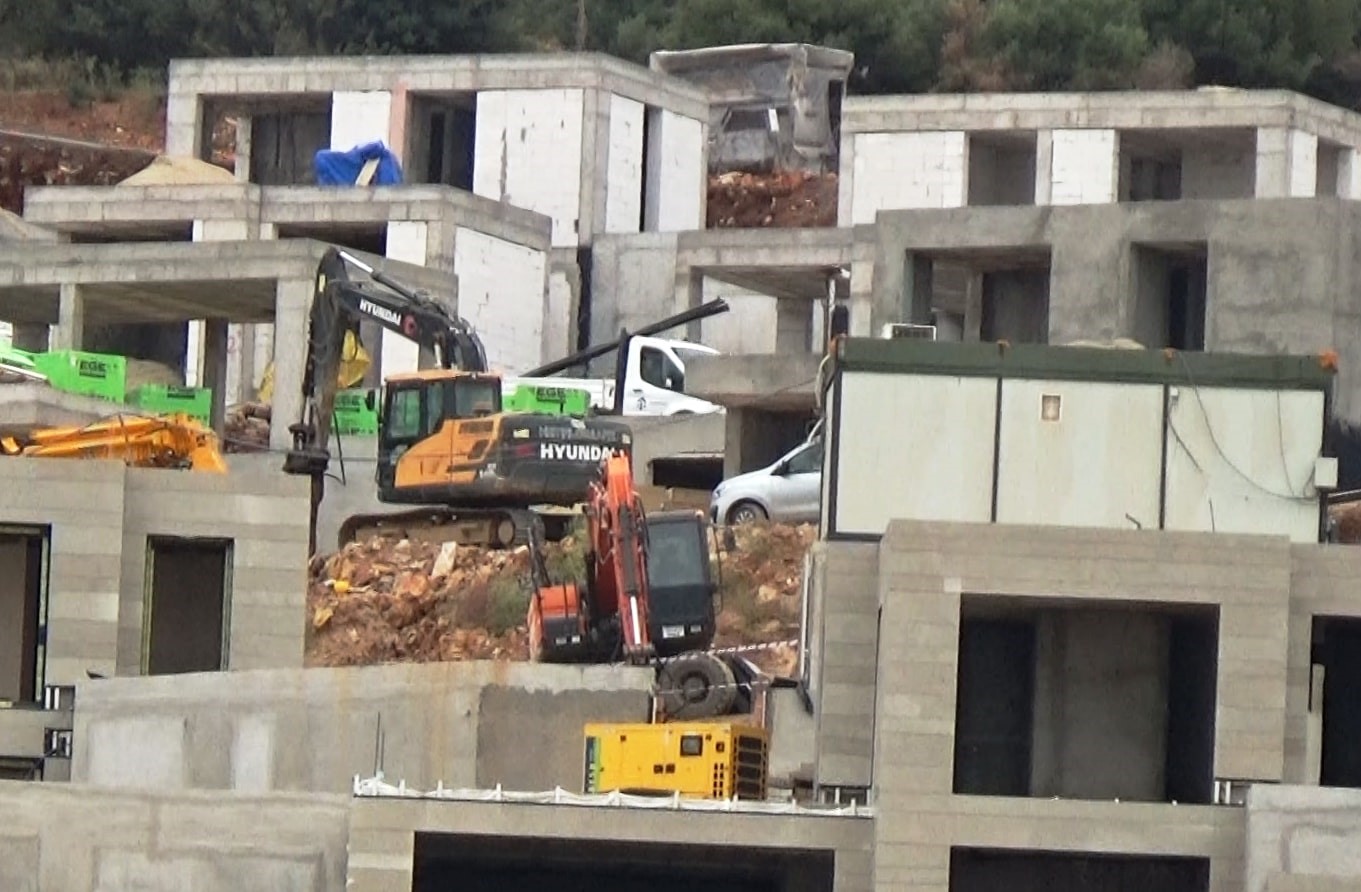 Bodrum'da yasağa rağmen inşaatlar tam gaz devam!