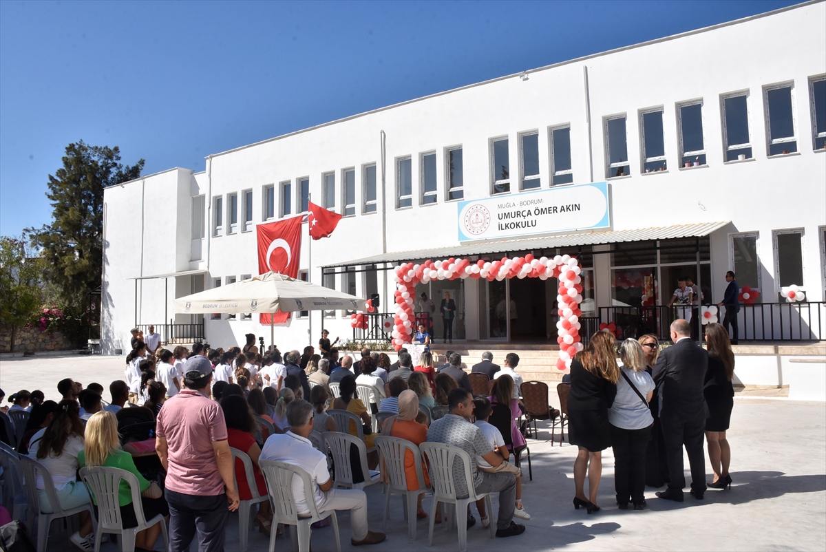 Bodrum'da hayırseverlerin yaptırdığı iki okul törenle açıldı