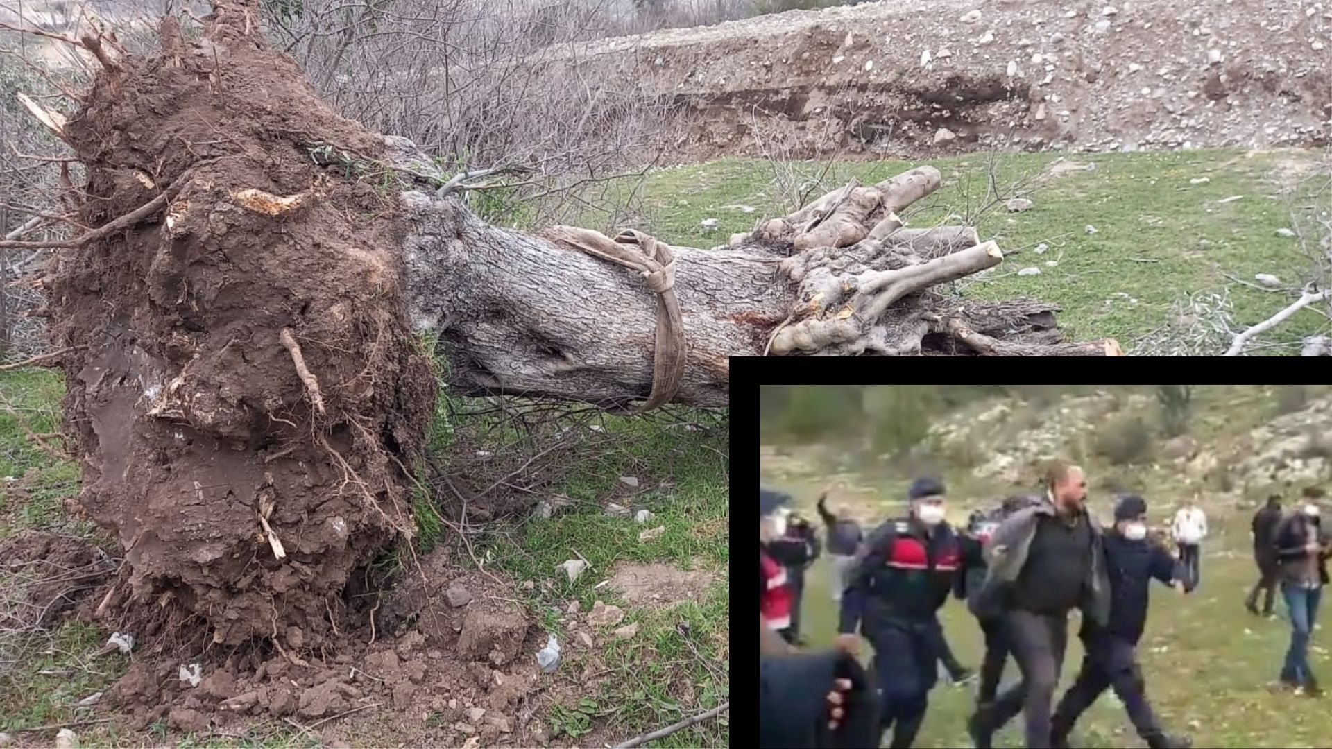 AKBELEN'DE TERS KELEPÇELİ GÖZALTI!