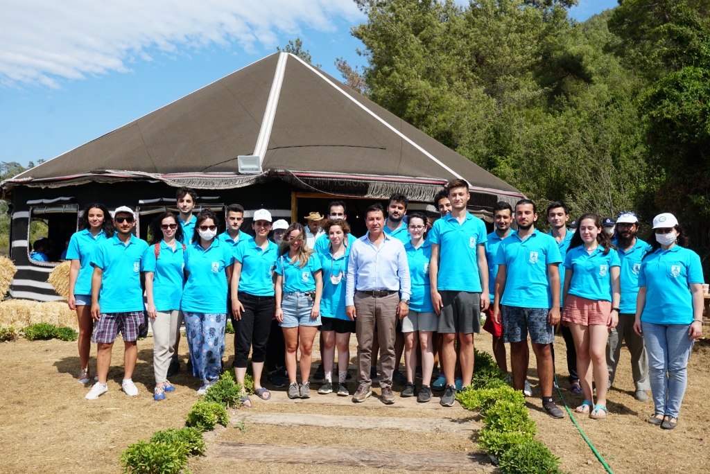 BODRUM'DA ‘GENÇLİK TARIM KAMPI’ BAŞLADI 