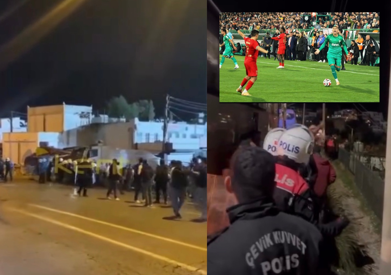 Bodrum’da Taraftarlar Arasında Gerginlik