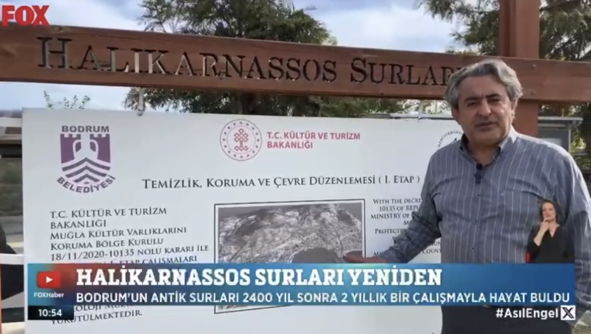 Aday Adayı Özay Kartal ‘Halikarnassos Sur Duvarları Projesi’ni anlattı 
