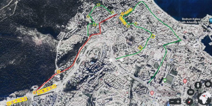 DİKKAT!.. Bodrum’da tepkilere neden olan cadde, 25 gün trafiğe kapalı! 