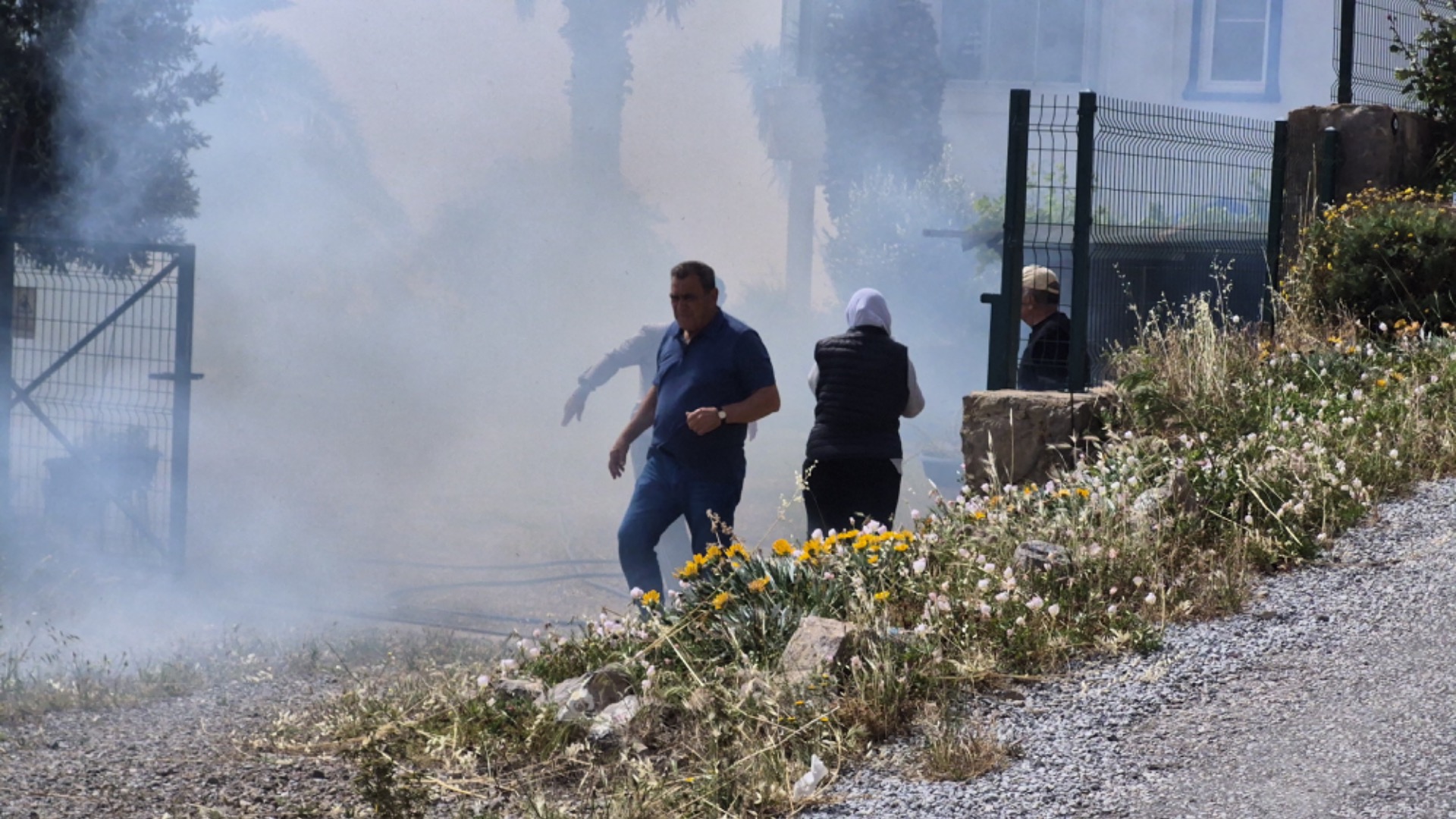 Bodrum Akyarlar’da korkutan yangın! 