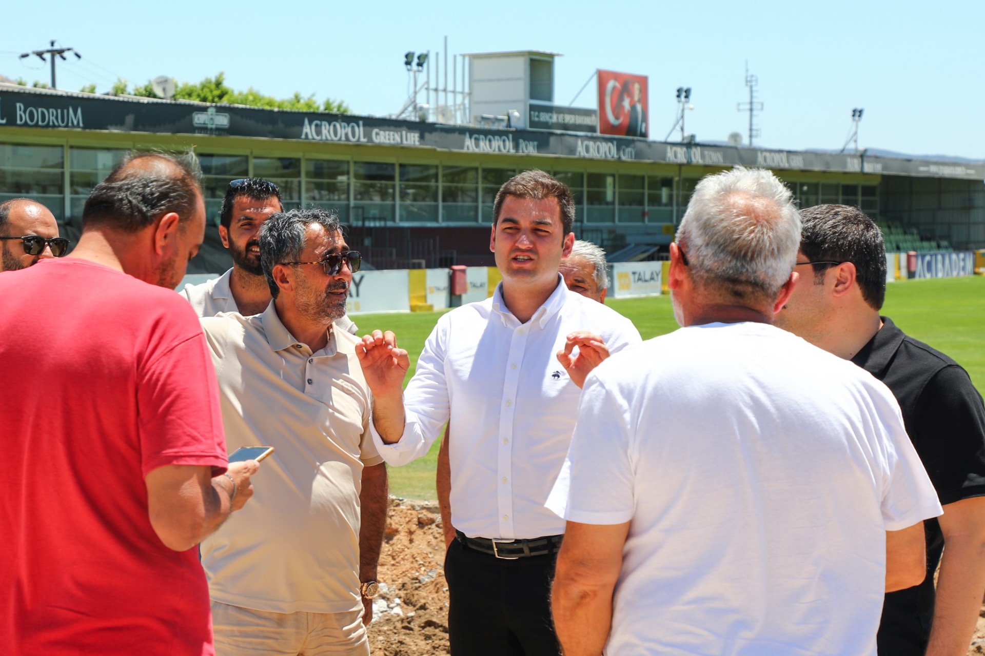 Bodrum Stadyumu, Süper Lig'e hazırlanıyor