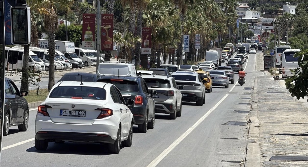 Bayramın 4. Günü Bodrum'da dönüş yoğunluğu başladı