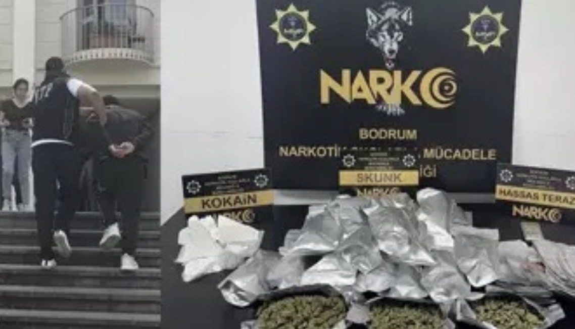 Bodrum'da uyuşturucu operasyonu: ‘3 sanığa 22 yıl 6 ay hapis’