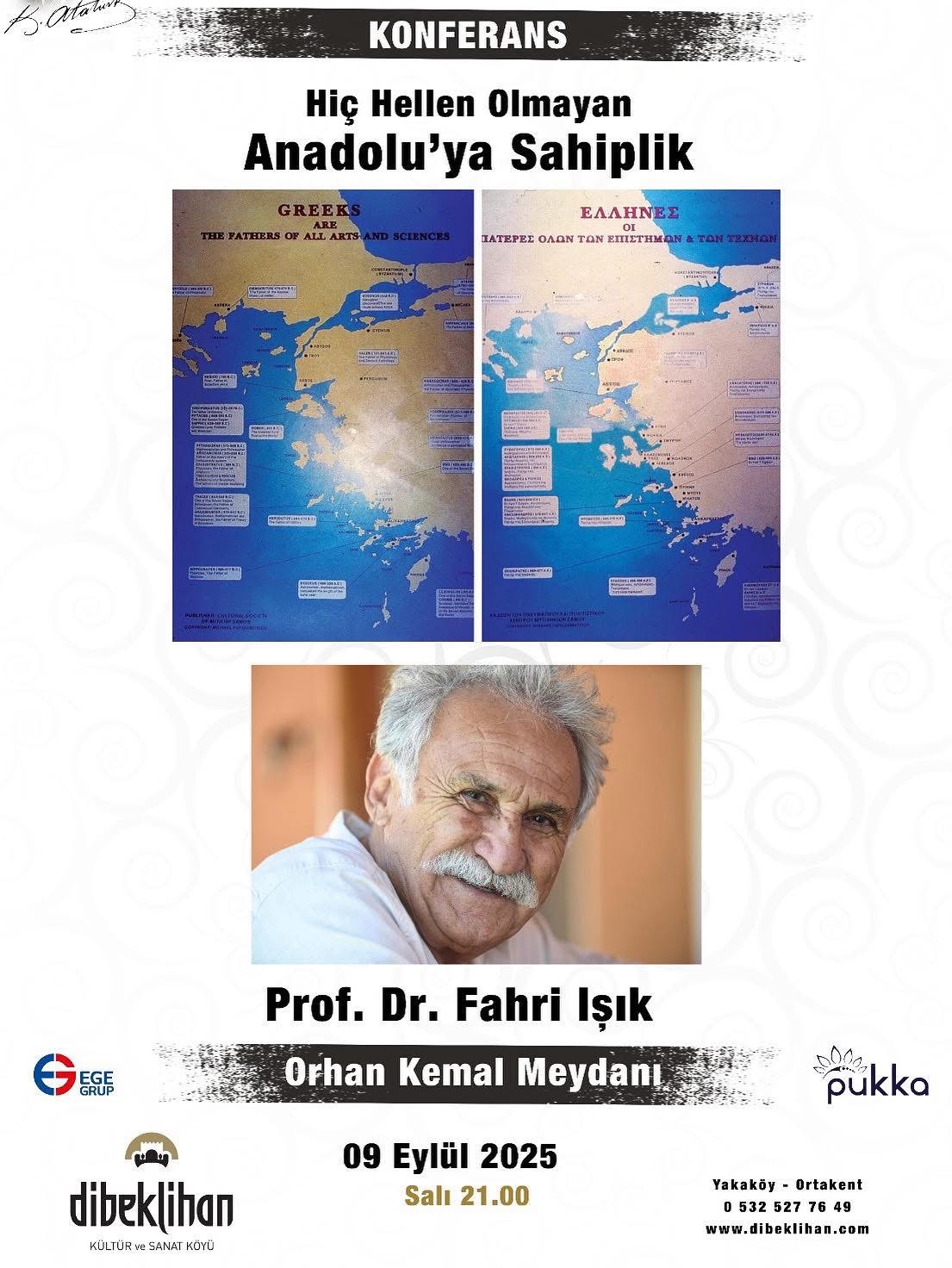 Prof. Dr. Fahri Işık Dibeklihan’da Bodrumlularla Buluşuyor