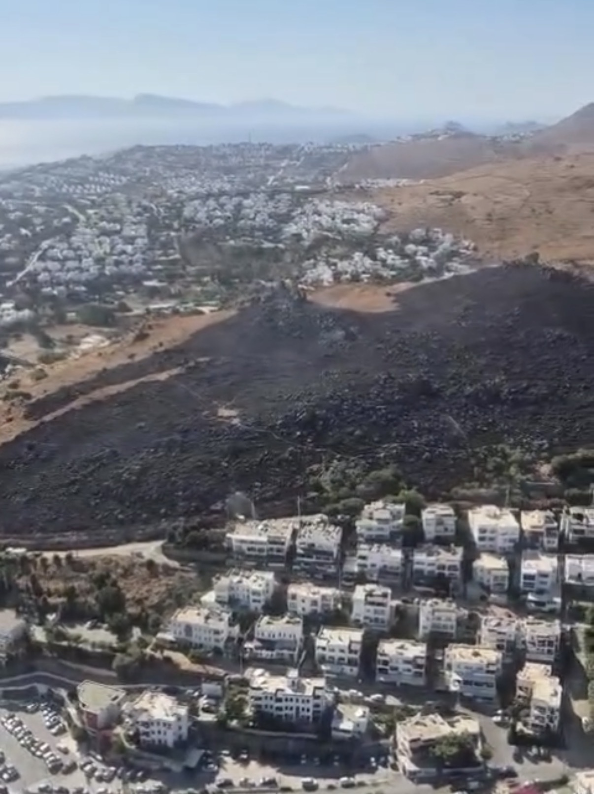Bodrum Akyarlar’da Yangın Kontrol Altına Alındı