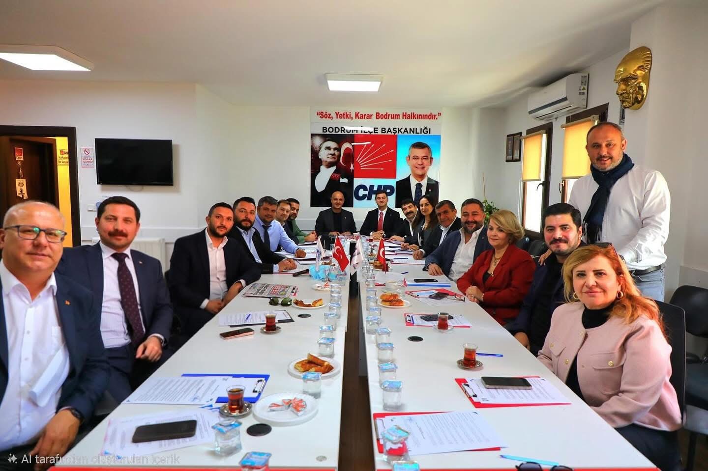 CHP Bodrum İlçe Başkanlığından Atare ve Çırakoğlu ile ilgili açıklama