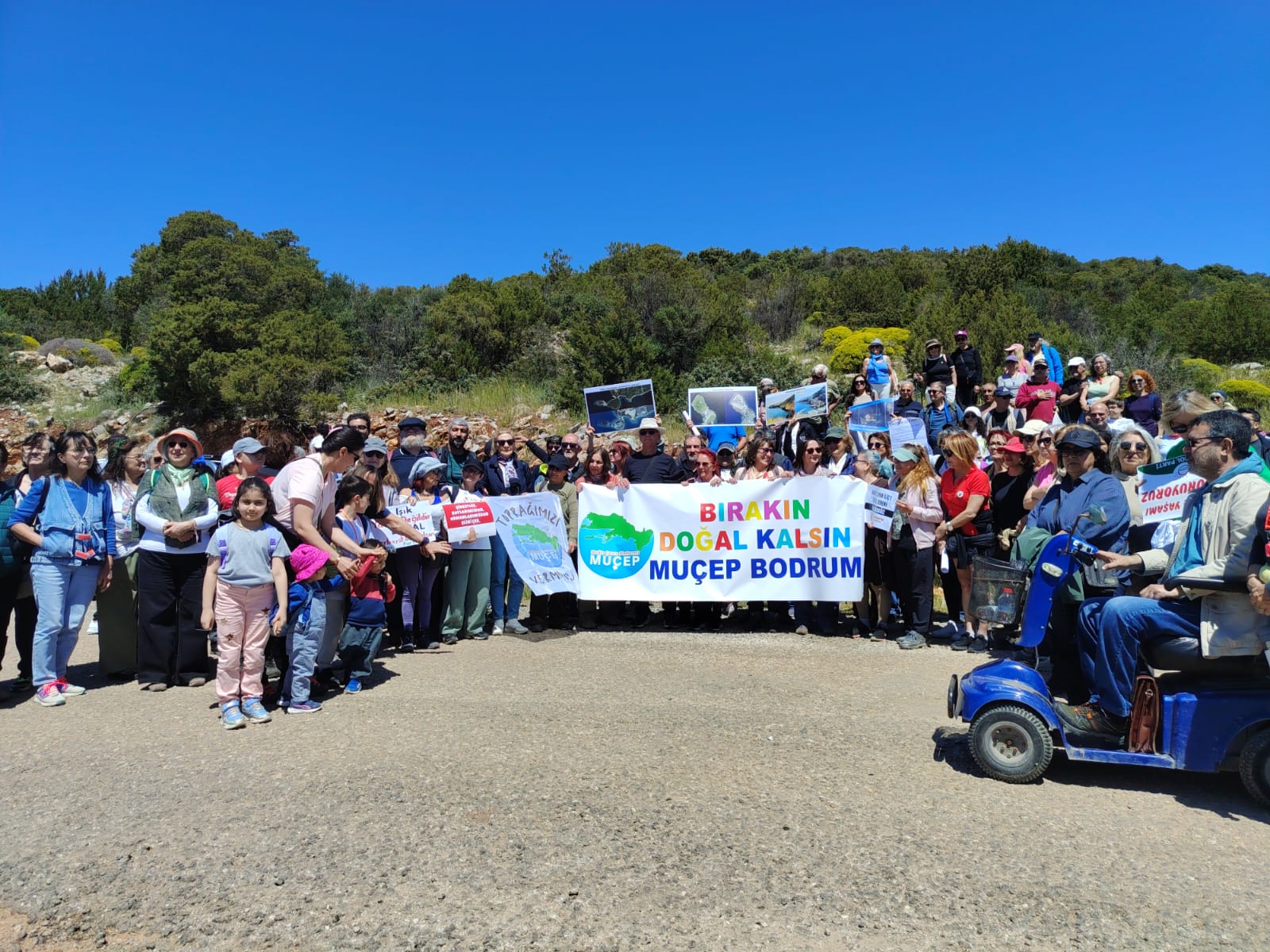 Bodrum'da vatandaşlardan rant projelerine tepki