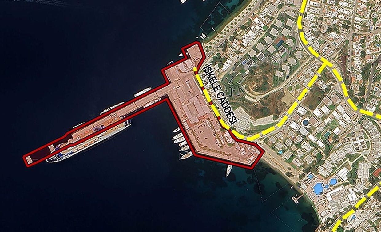 Bodrum Yolcu Limanı’nda Plan Değişikliği Askıda