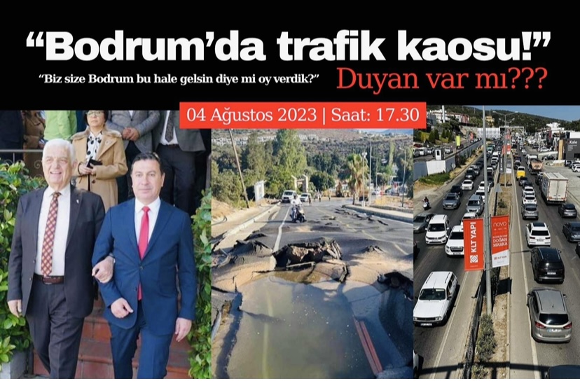 ‘Bodrum’da trafik kaosu’ Duyan var mı???