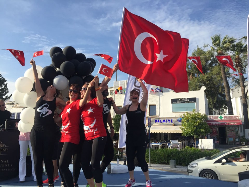 BODRUM’DA 19 MAYIS’TA SPOR COŞKUSU