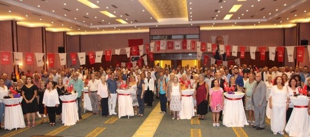 CHP'LİLER 95. KURULUŞ ETKİNLİĞİNDE BULUŞTU