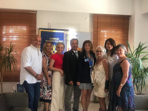 BODRUM ROTARY'DE YENİ DÖNEM BAŞKANI DİLEK TAŞKIRAN FORA!