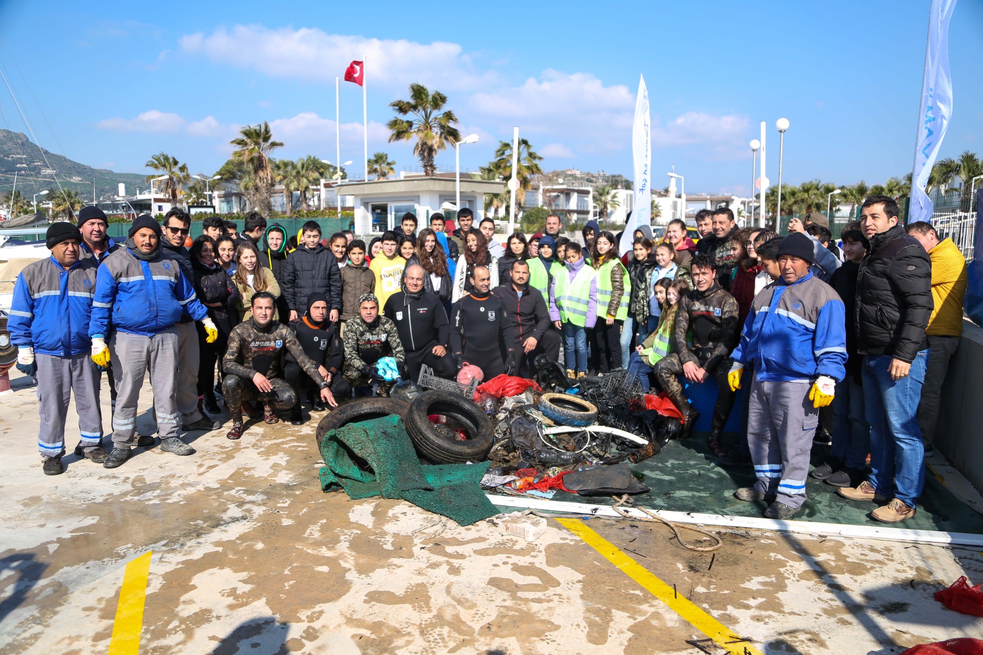 BODRUM'DA 13 KOYDA DENİZ DİBİ TEMİZLİĞİ YAPILACAK