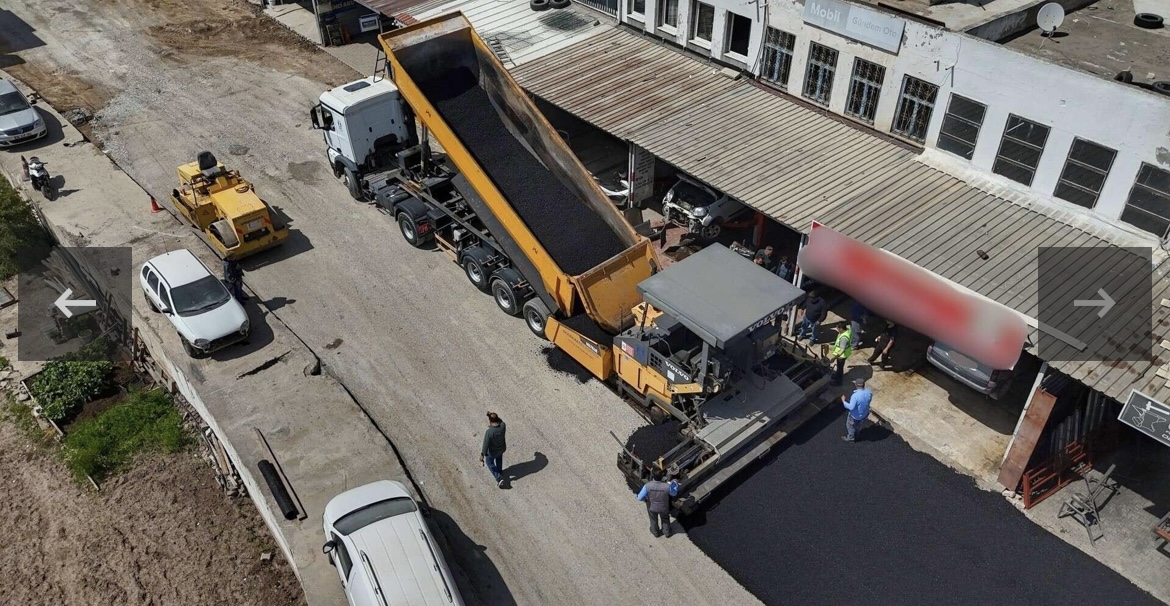 Bodrum genelinde asfalt çalışmaları devam ediyor 