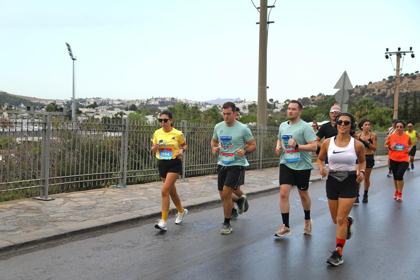 Bodrum Yarı Maratonu koşuldu