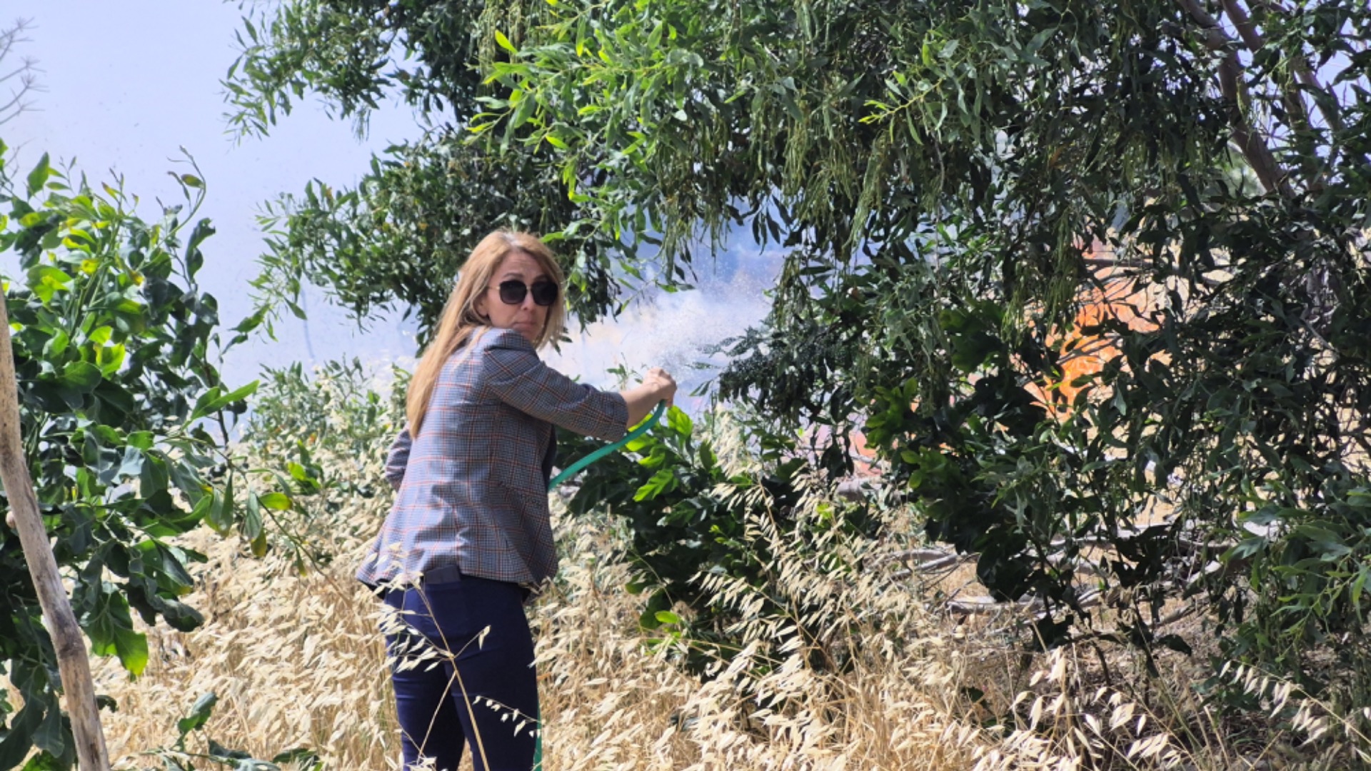 Bodrum Akyarlar’da korkutan yangın! 