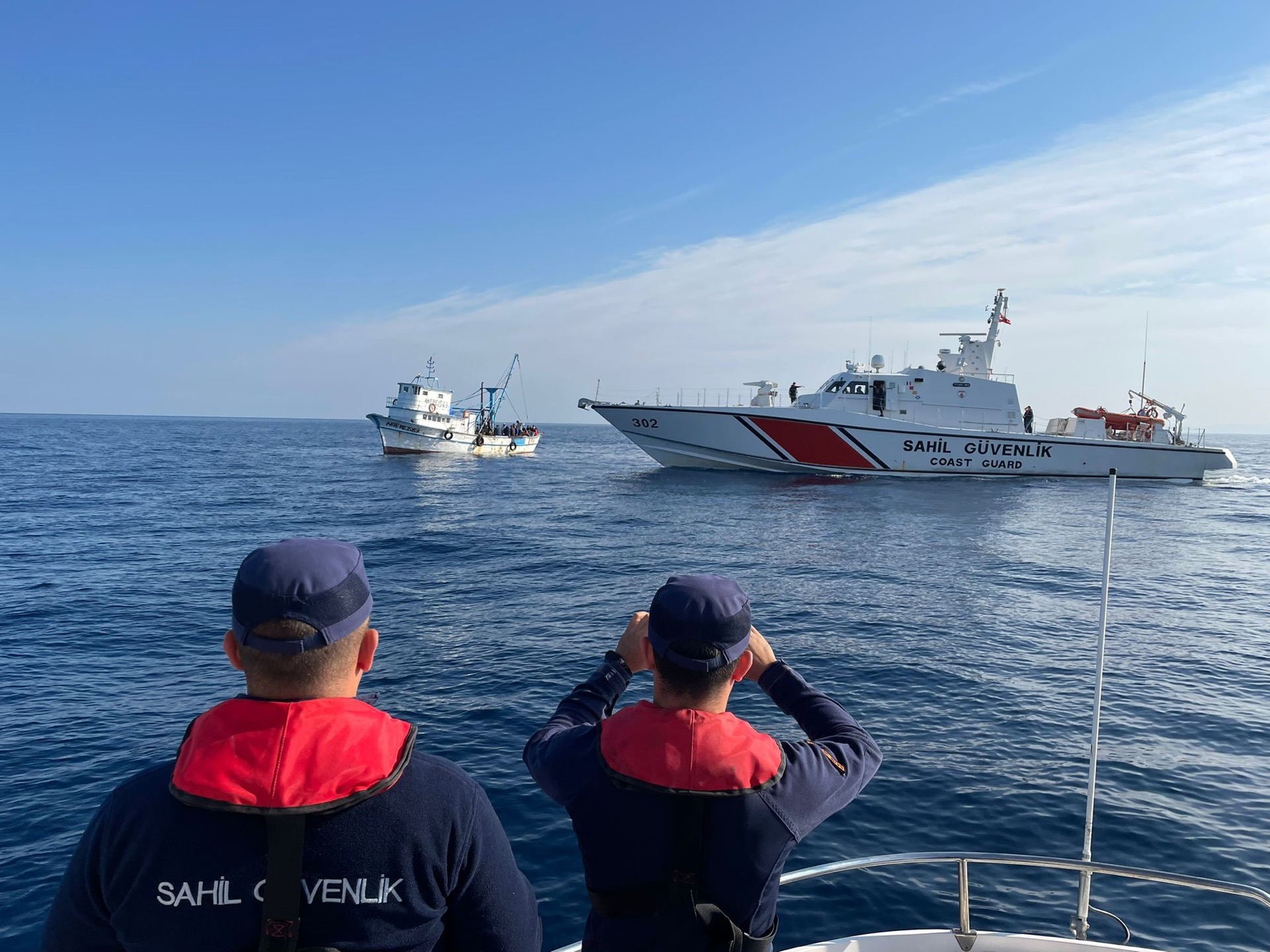  Bodrum'da 141 düzensiz göçmen kurtarıldı