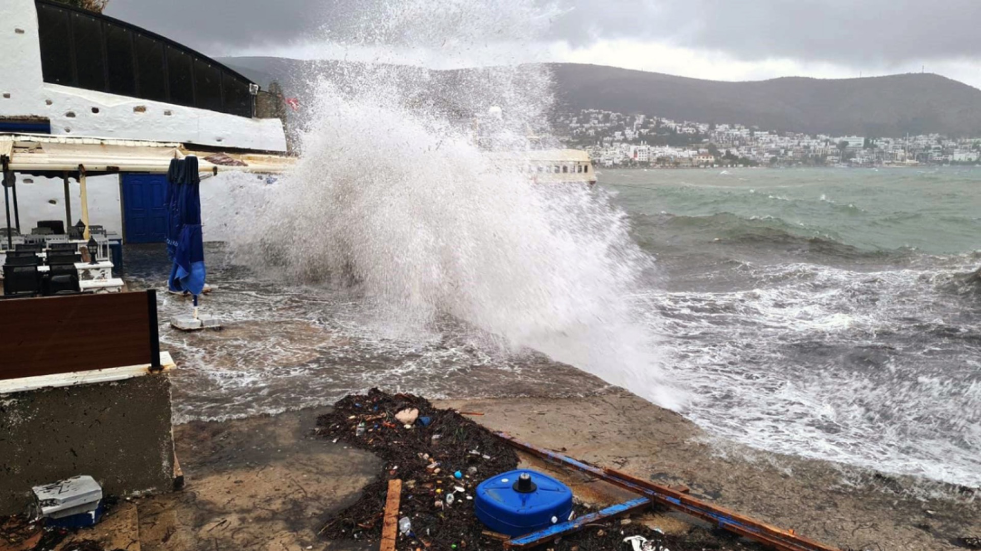 Bodrum-Anamur arasında denizlerde fırtına uyarısı