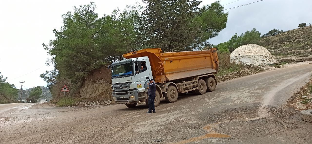 Bodrum’da inşaat sezonunun açılmasıyla kaçak hafriyatla mücadele sıklaştı