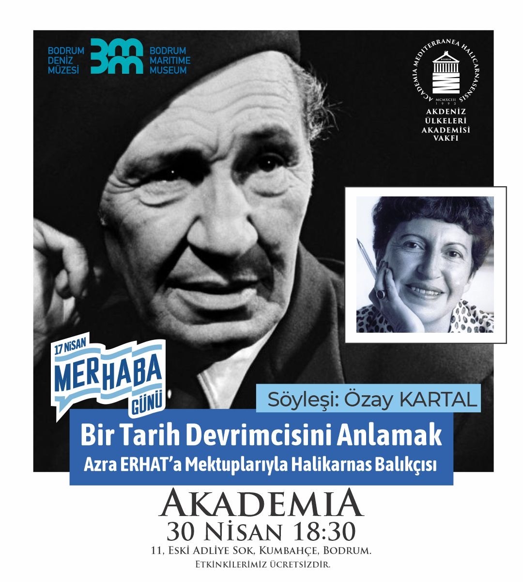 ‘Mektuplarıyla Halikarnas Balıkçısı’ söyleşi ve sergisi sanatseverlerle buluşuyor