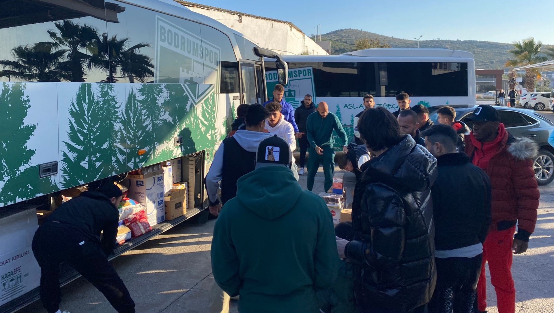 Bodrumspor’dan deprem bölgesine destek