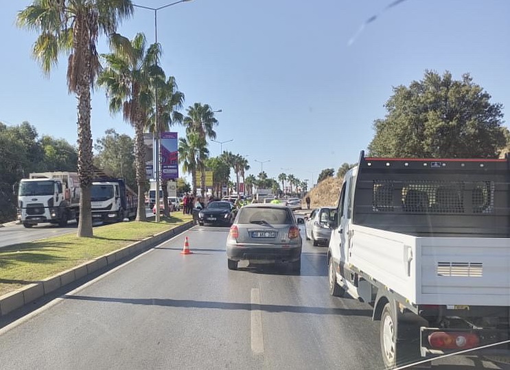 Bodrum’da zincirleme trafik kazası!