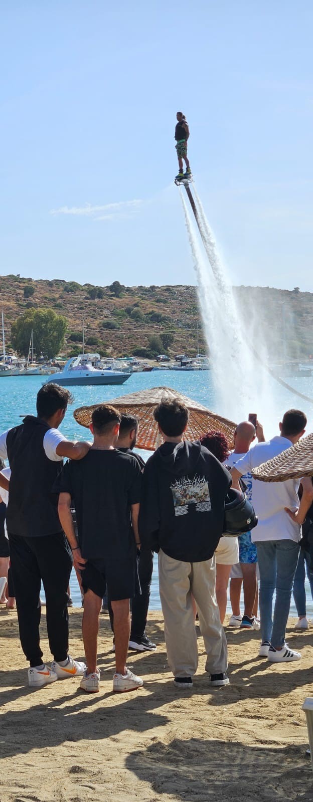 Bodrum'da turistleri mest eden şov!