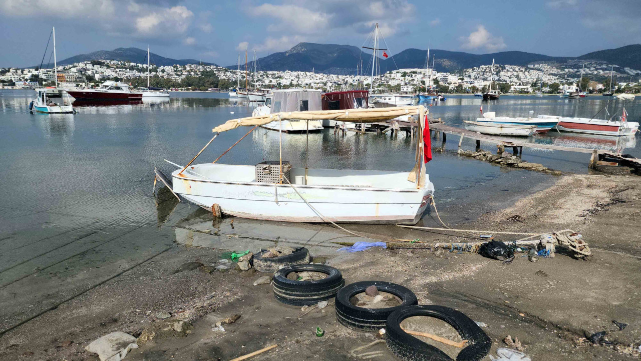 Deprem fırtınasının ardından Bodrum’da tedirgin eden çekilme