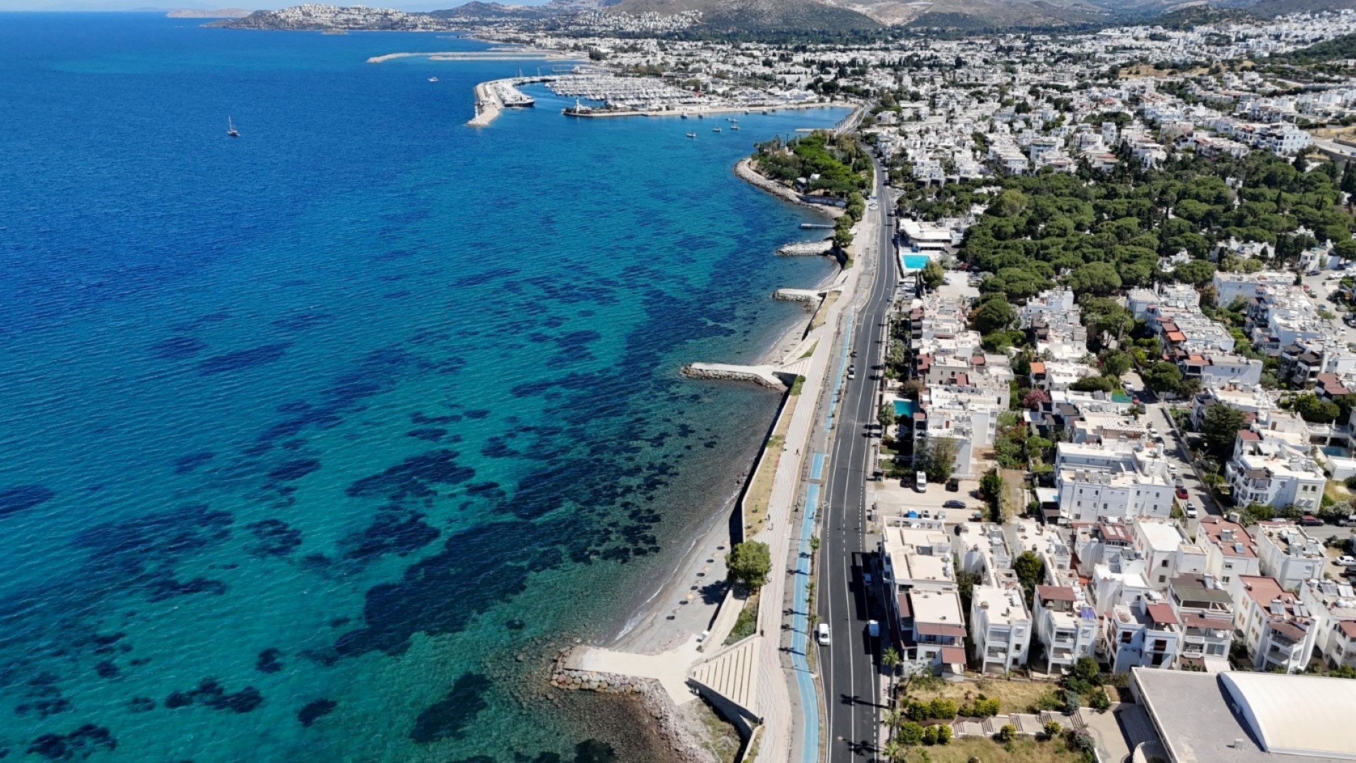 Turgutreis’te yaz sezonu öncesi çalışmalar tamamlanıyor 