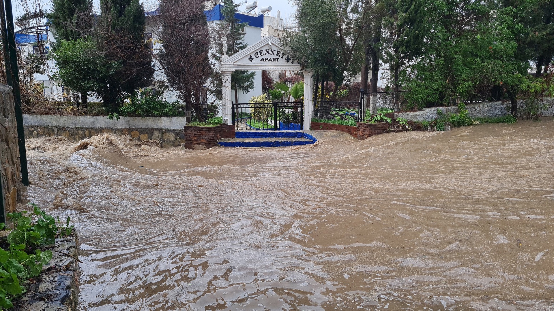  Bodrum’da metrekareye 35 kilogram yağış düştü