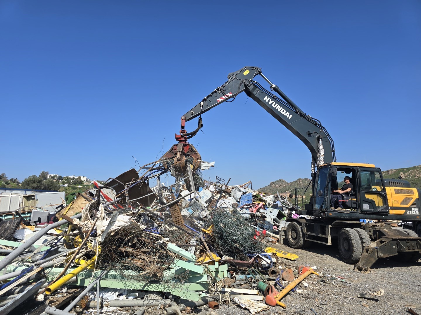 Bodrum'da 146 bin 600 kilogram hurda toplandı