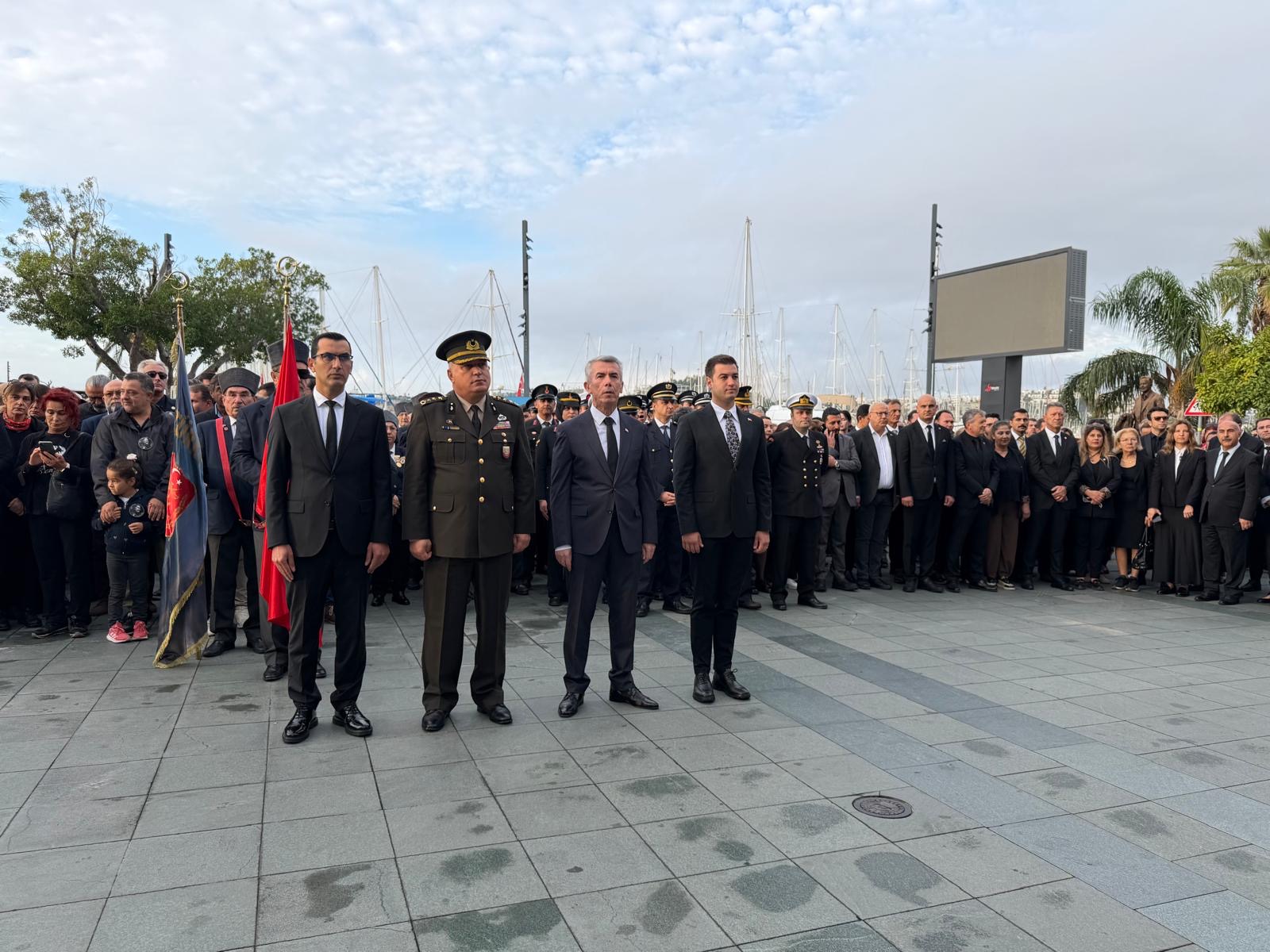 Bodrum’da 10 Kasım Anma Programı Gerçekleştirildi