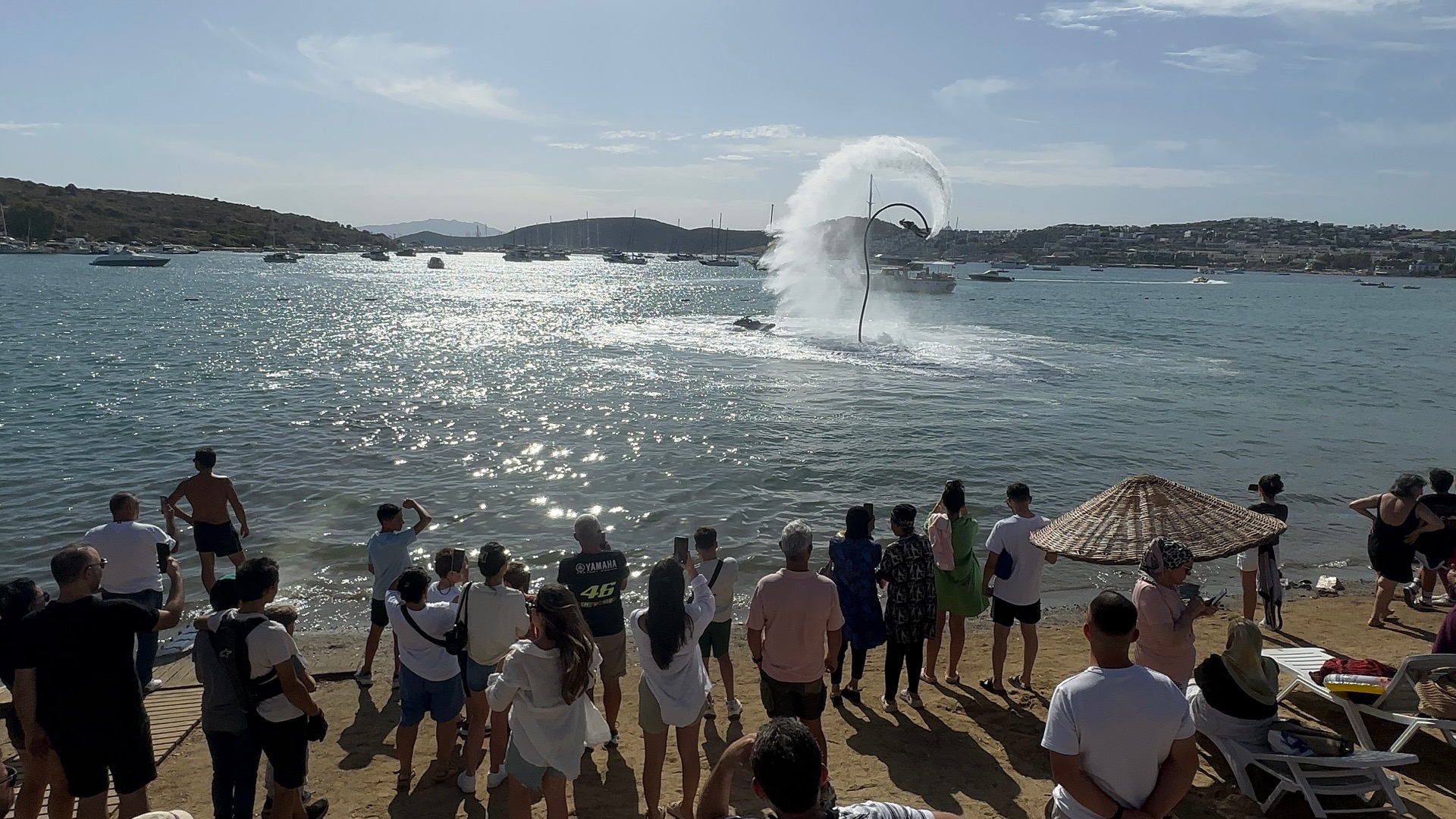 Bodrum'da turistleri mest eden şov!