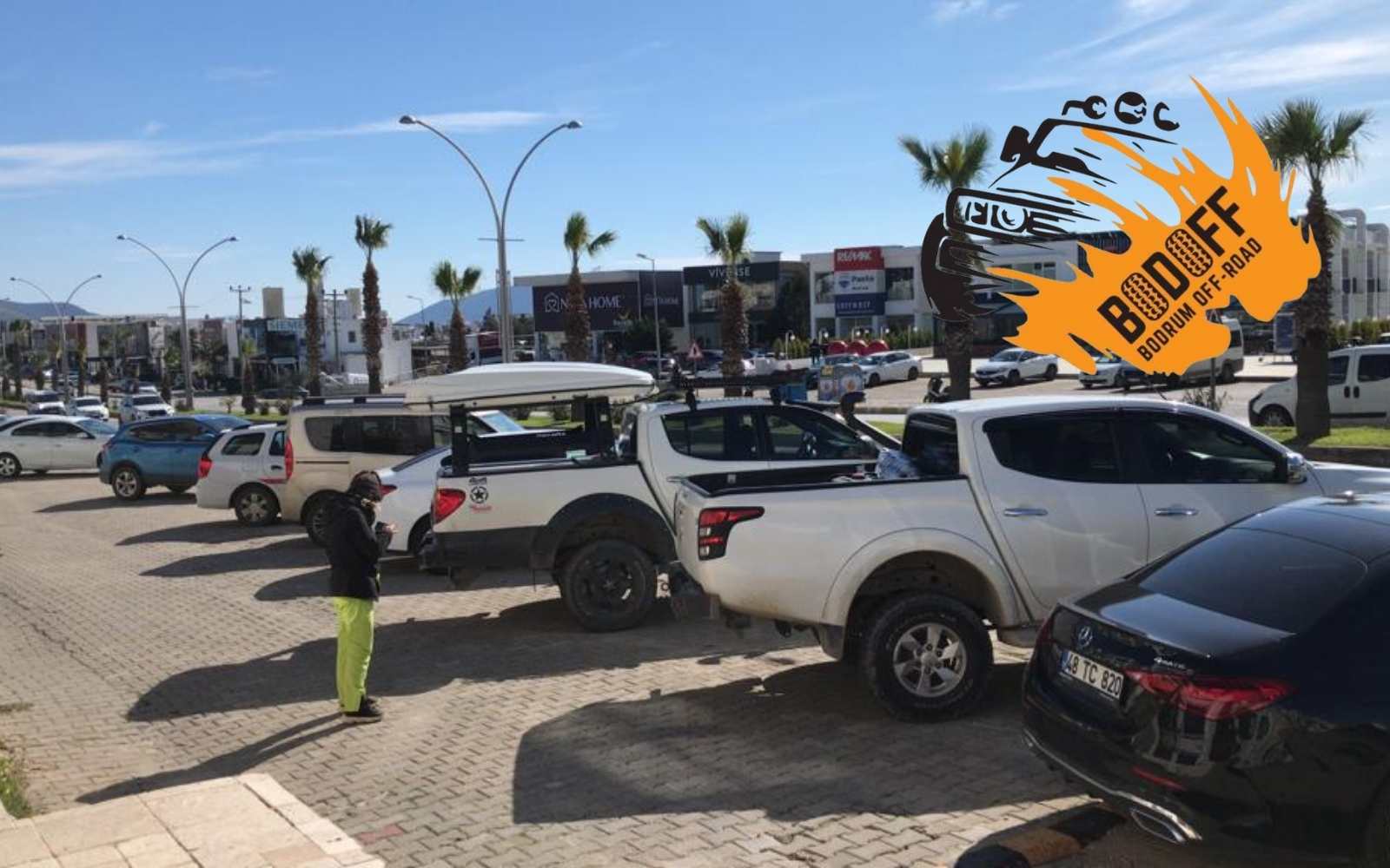 Bodrum Off-Road Kulübü 4x4 araçlarla yardım için Antakya’ya doğru yola çıktı 