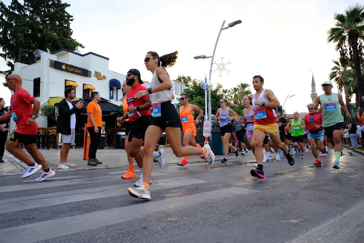 Bodrum Yarı Maratonu koşuldu