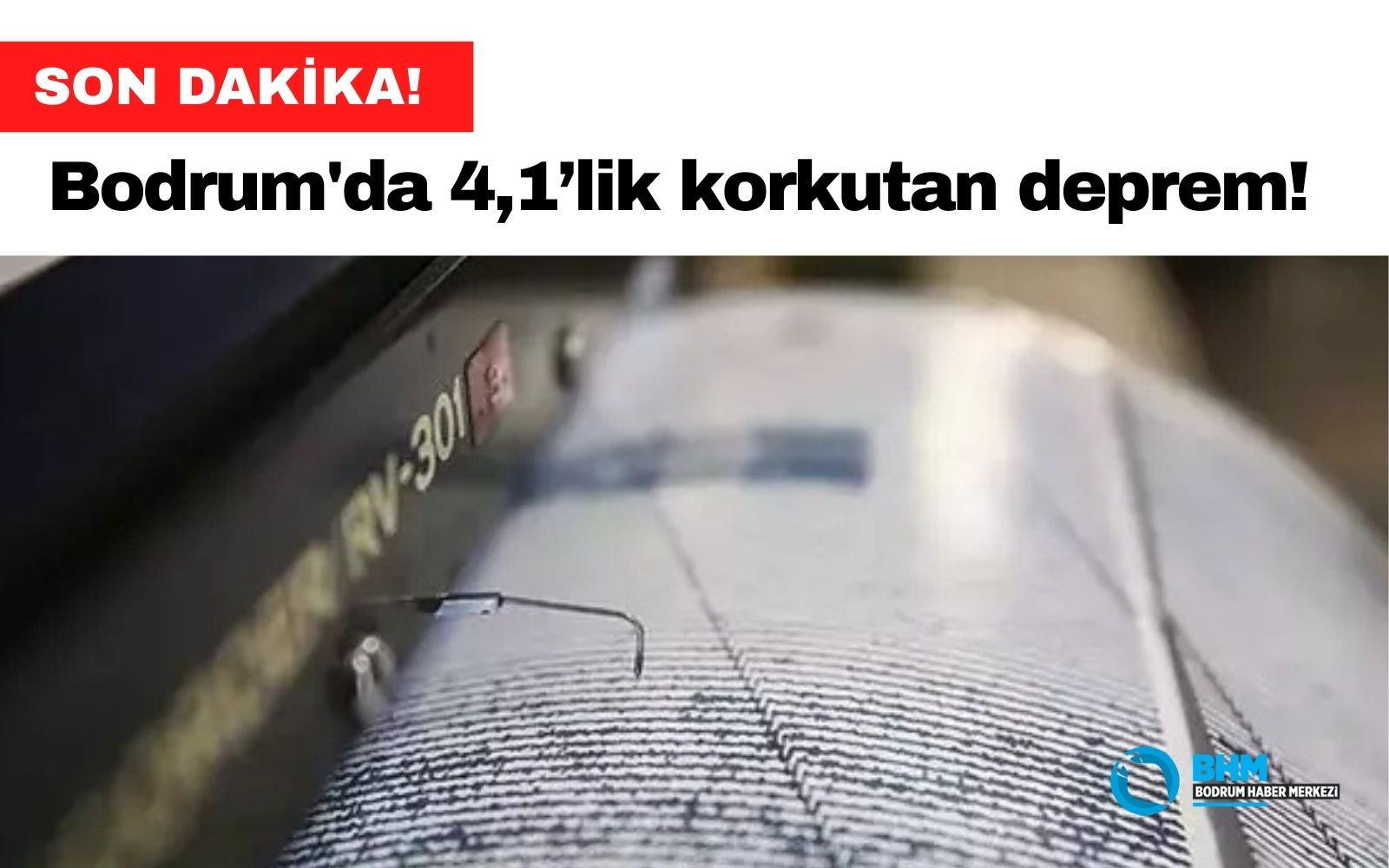 Son dakika... Bodrum'da korkutan deprem!