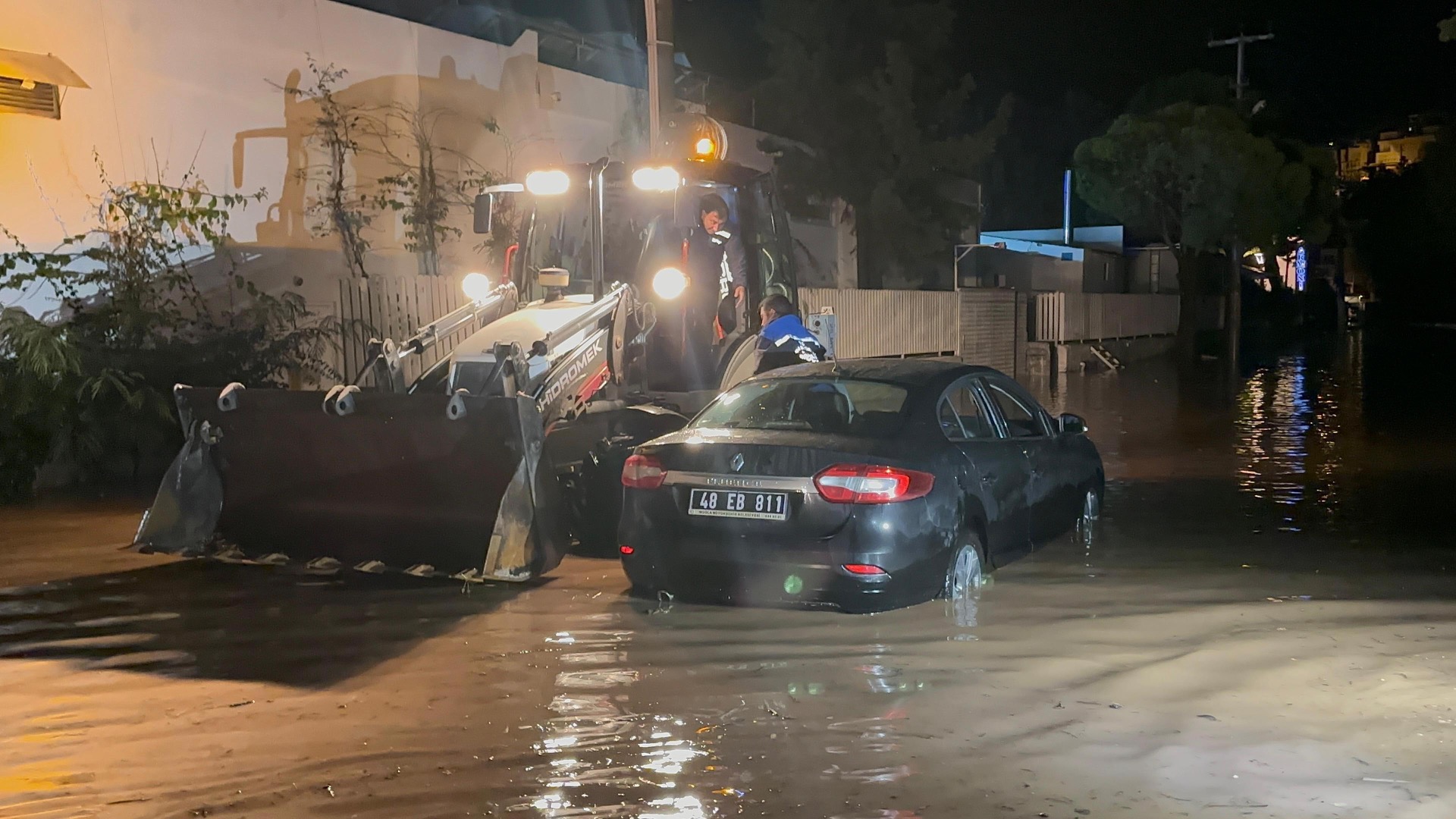 Bodrum sular altında kaldı