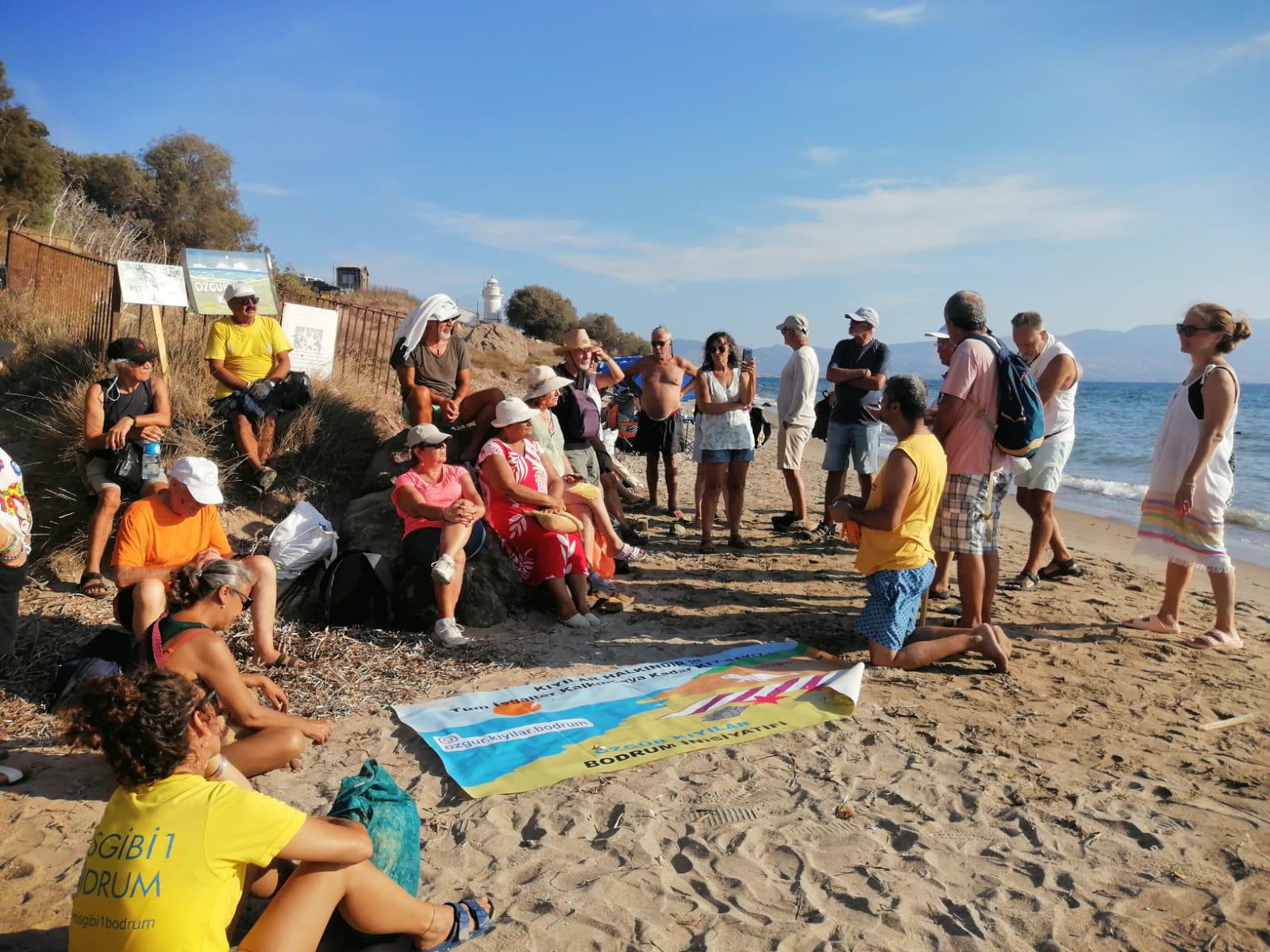 Bodrum'da ‘Kum Zambakları’nın korunmasına dikkat çekildi 