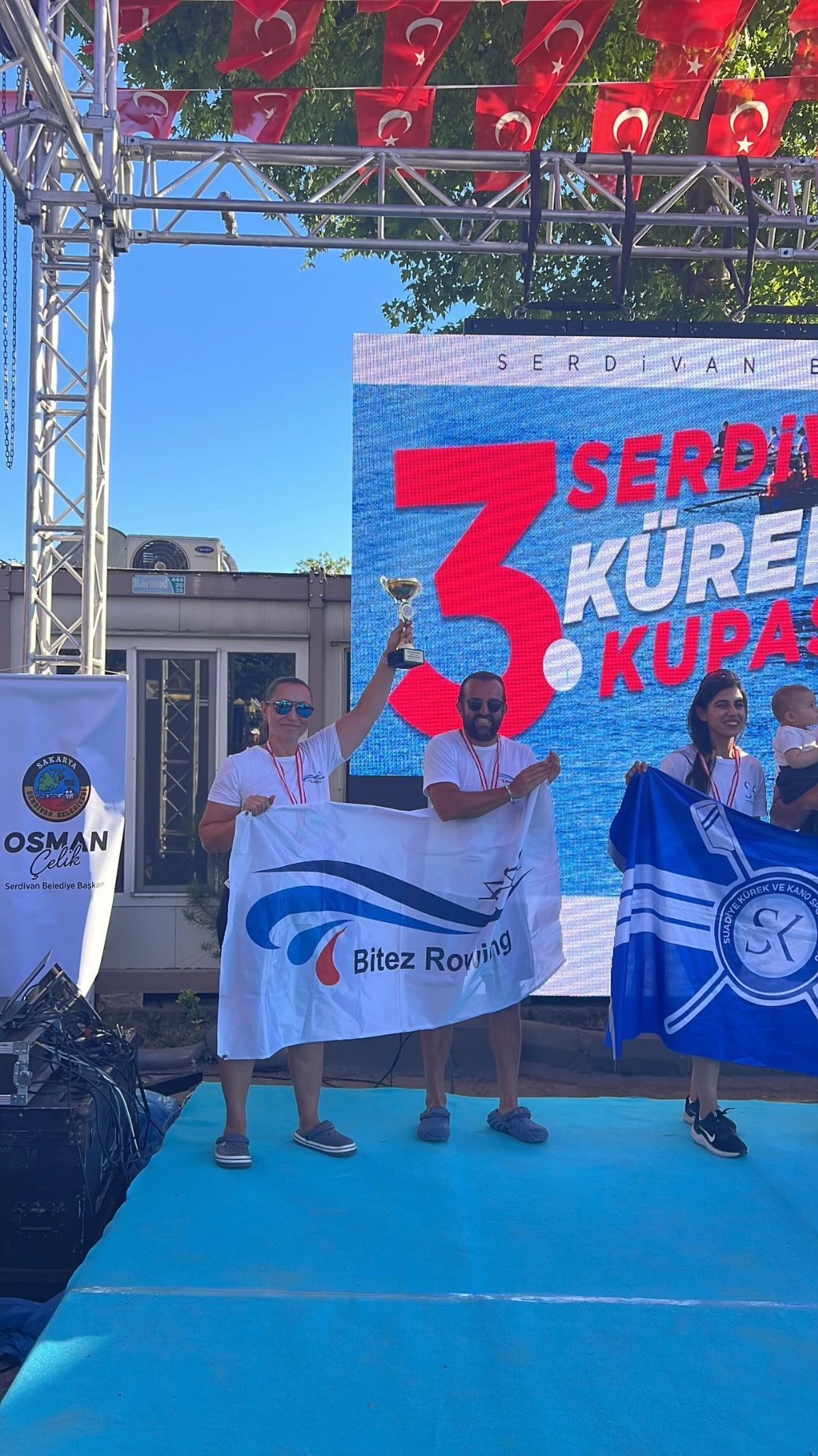 Bitez Rowing Spor Kulübü’nden Serdivan Kürek Kupası’nda Çifte Başarı