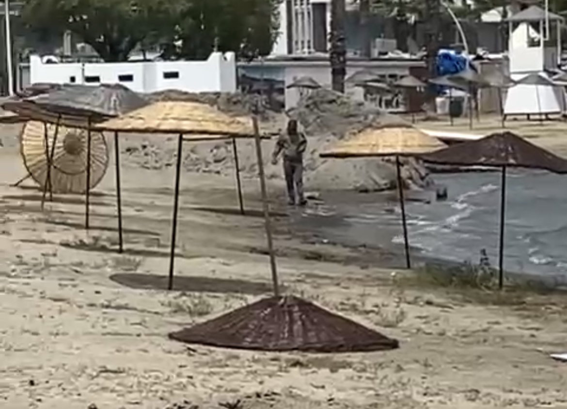 Gecekondu Plaj, Bitez’de tehlike saçtı!